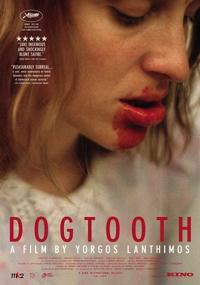 Dogtooth (Kynodontas) (2009) ครอบครัววิปลาศ 20+ ฉากมีความรุนแรงและเห็นอวัยวะเพศ