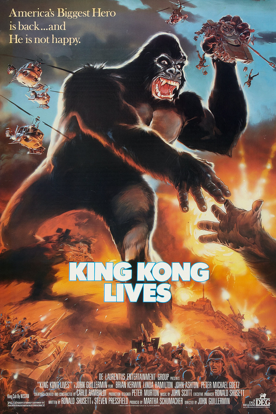 King Kong Lives (1986) คิงคอง 2 กำเนิดใหม่ให้โลกตะลึง
